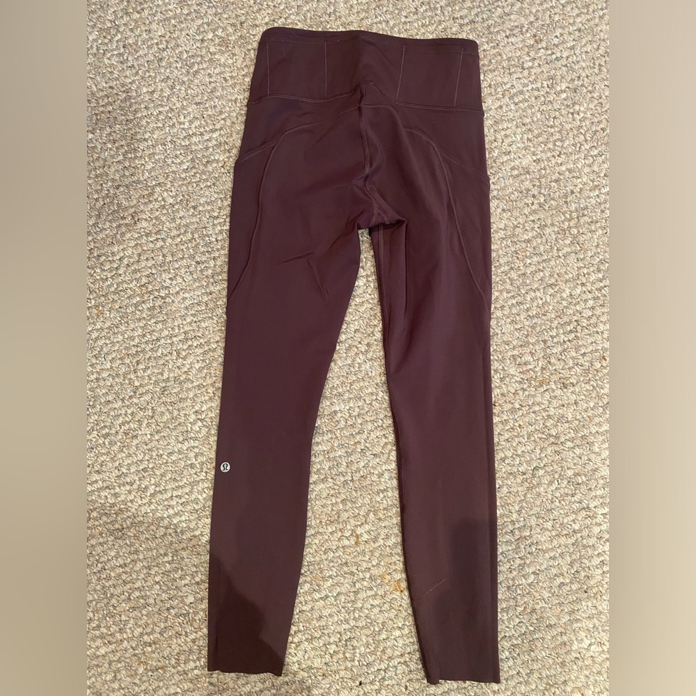 Lululrmon leggings size 4 great condition